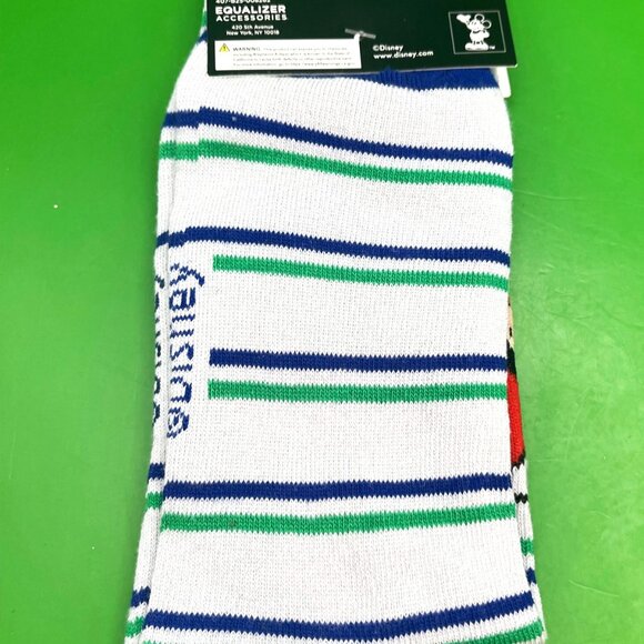 Lot of 3 Cartoon Crew Socks Peanuts Snoopy Disney Mickey Looney Tunes Bugs Bunny - Picture 3 of 15